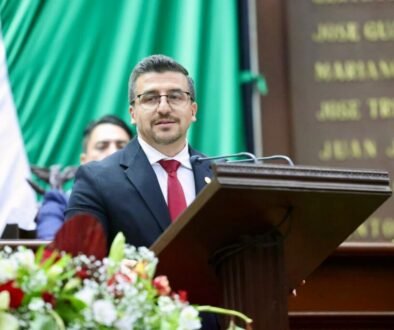 Toño Mendoza reconoce avances en Michoacán durante el 4º Informe del Gobernador Alfredo Ramírez Bedolla