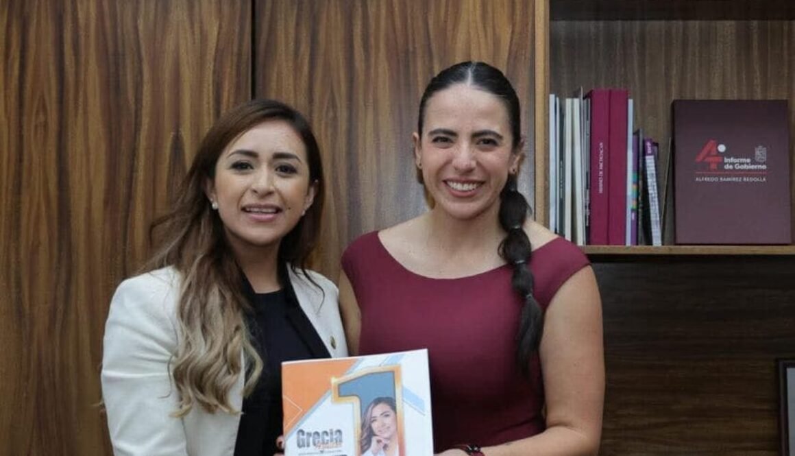 Grecia Aguilar presentó su primer informe legislativo
